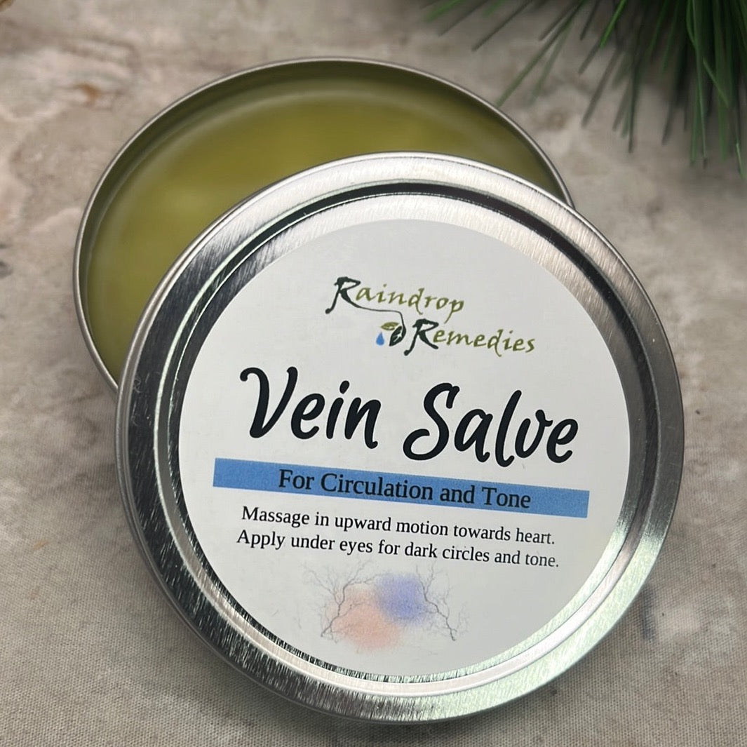 Vein Salve Circulation Raindrop Remedies