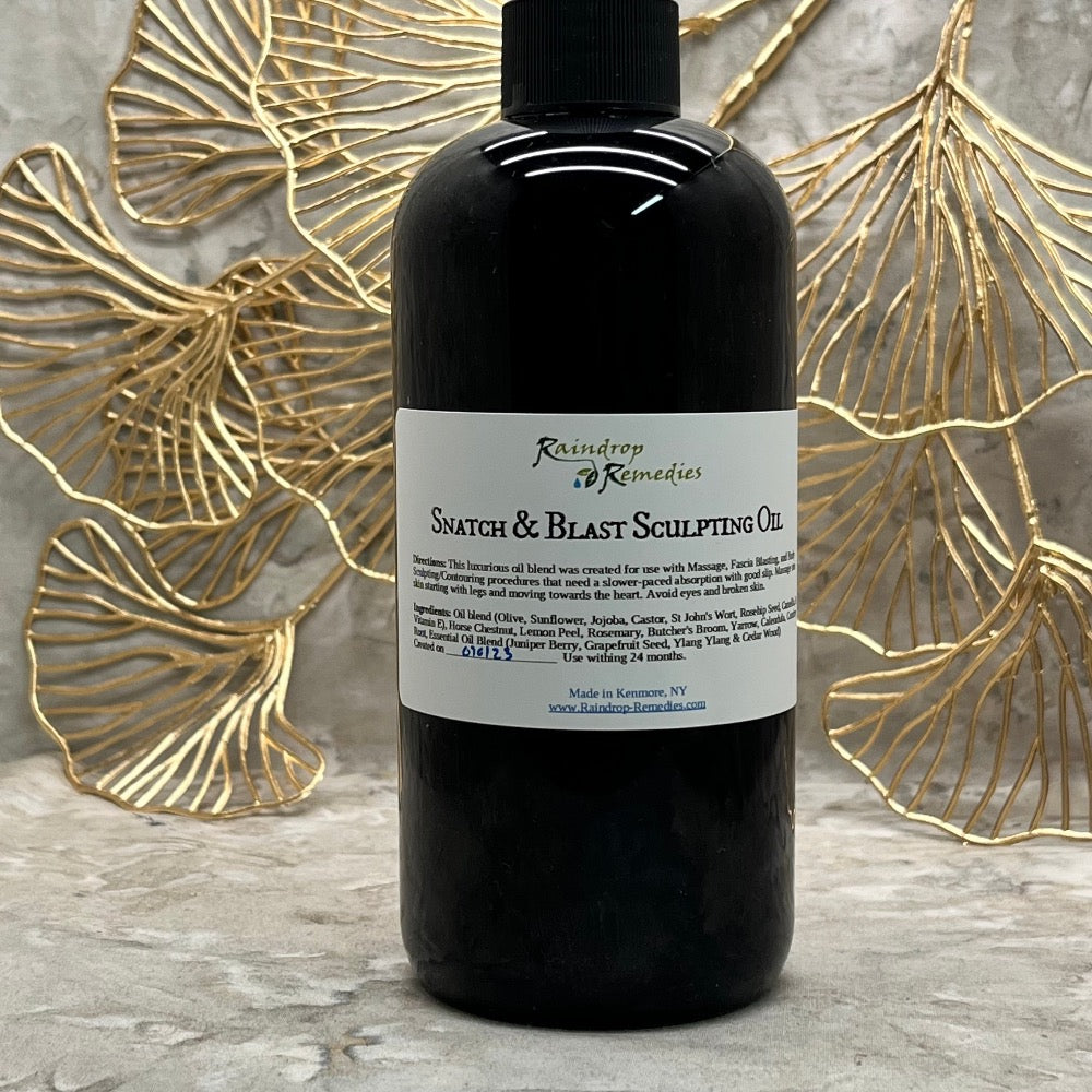Snatch & Blast Sculpting Oil Raindrop Remedies
