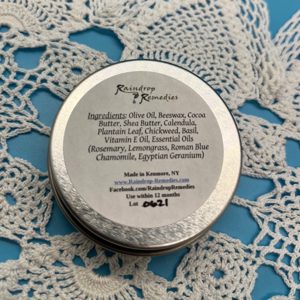 ItchyScratchy Balm for Irritated Skin Raindrop Remedies