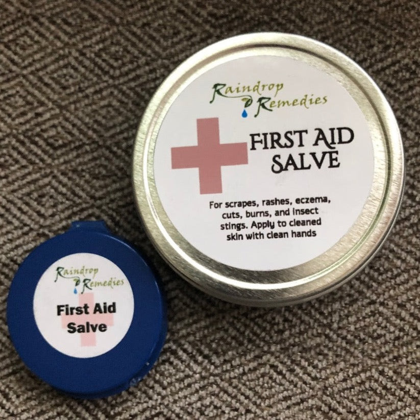 First Aid Salve Raindrop Remedies