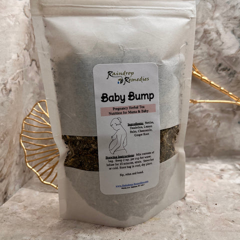 Baby Bump Pregnancy Herbal Tea | Raindrop Remedies