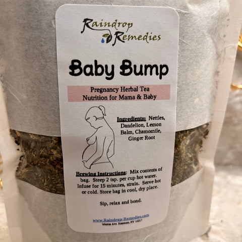 Baby Bump Pregnancy Herbal Tea | Raindrop Remedies