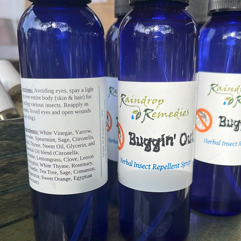 Buggin' Out Insect Repellent Spray | Raindrop Remedies