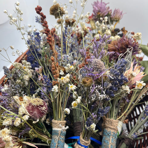 Dried Herb & Flower Bouquet | Raindrop Remedies