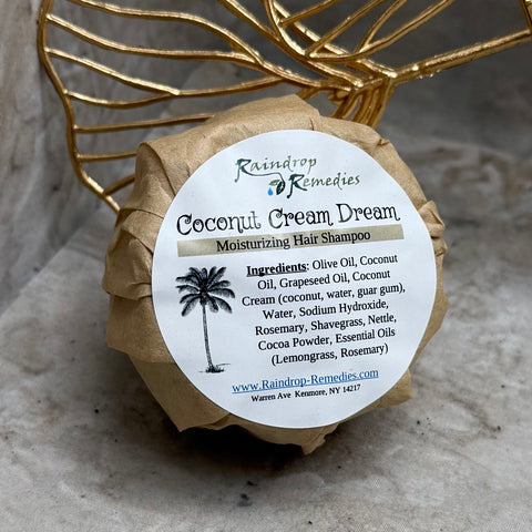 Coconut Cream Dream Shampoo Bar