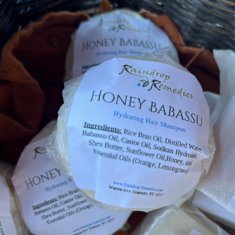 Honey Babassu Shampoo | Raindrop Remedies
