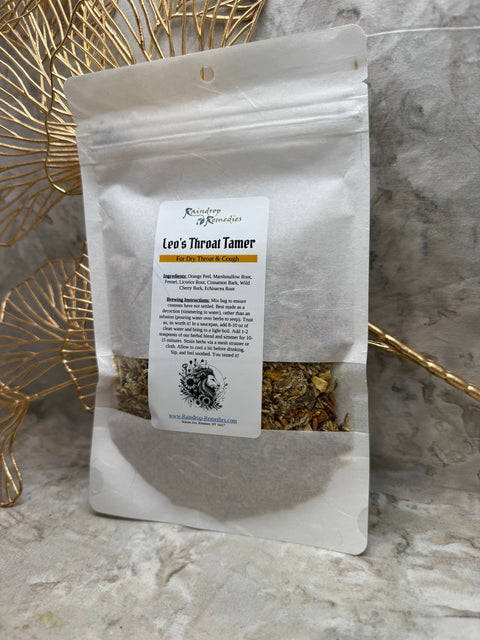 Leo's Throat Tamer Herbal Tea