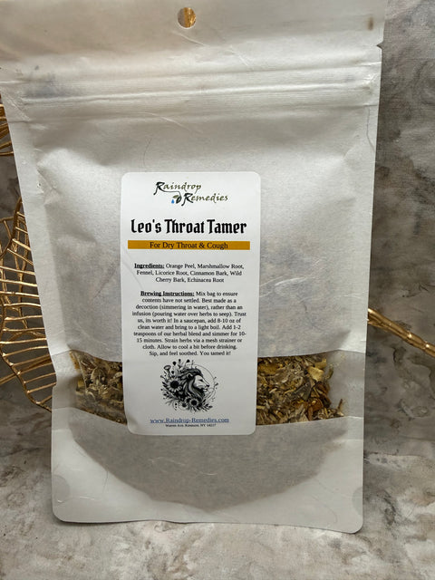 Leo's Throat Tamer Herbal Tea