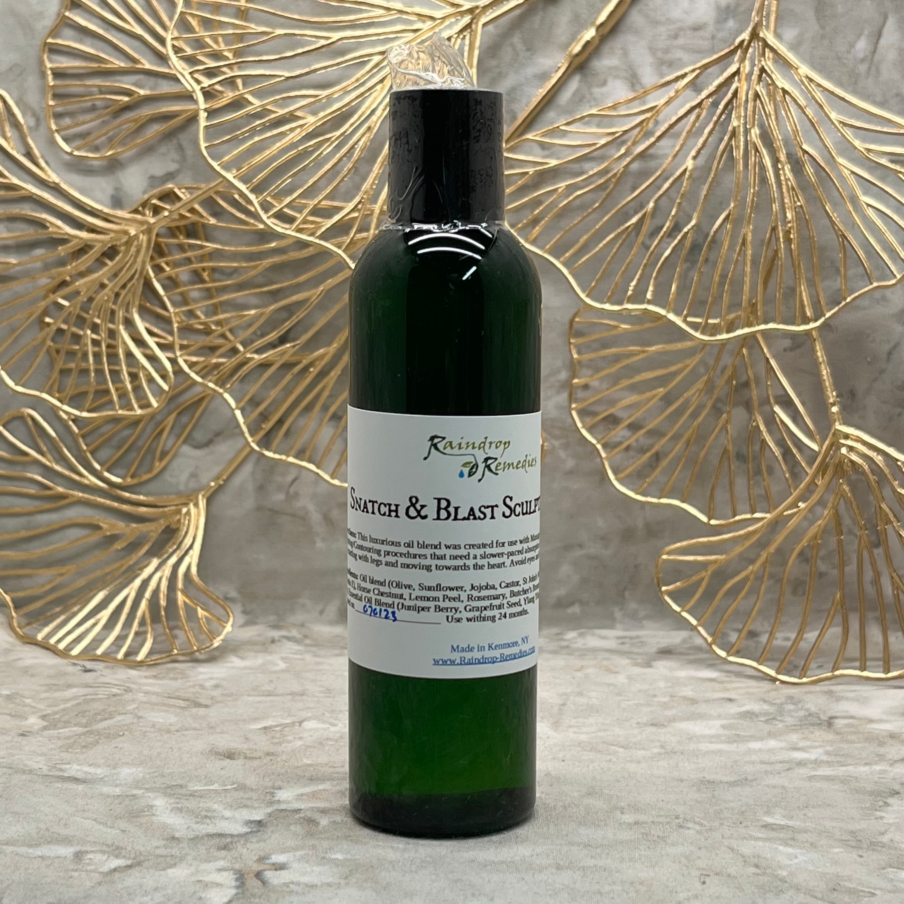 Snatch & Blast Sculpting Oil Raindrop Remedies