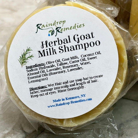 Raindrop Remedies Herbal Goat Milk Shampoo