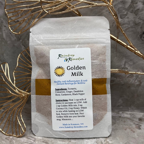 Golden Milk bag | Raindrop Remedies