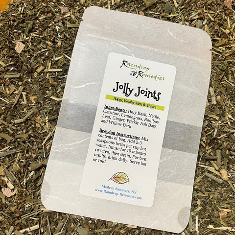 Jolly Joints herbal tea | Raindrop Remedies
