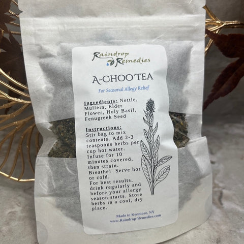 A-Choo Tea | Raindrop Remedies