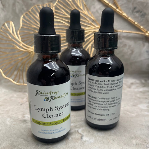 Lymph System Cleaner Tincture | Raindrop Remedies