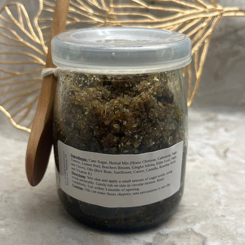 Smooth Operator Herb & Sugar Scrub | Raindrop Remedies