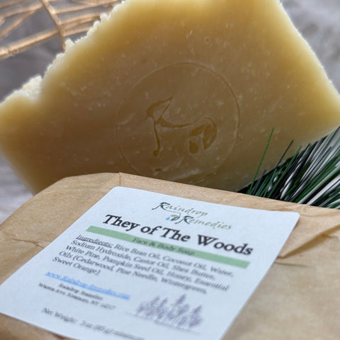 They of the Woods soaps close up