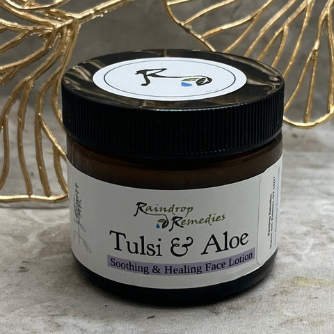 Tulsi and Aloe Lotion | Raindrop Remedies