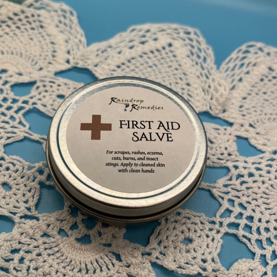 First Aid Salve Raindrop Remedies